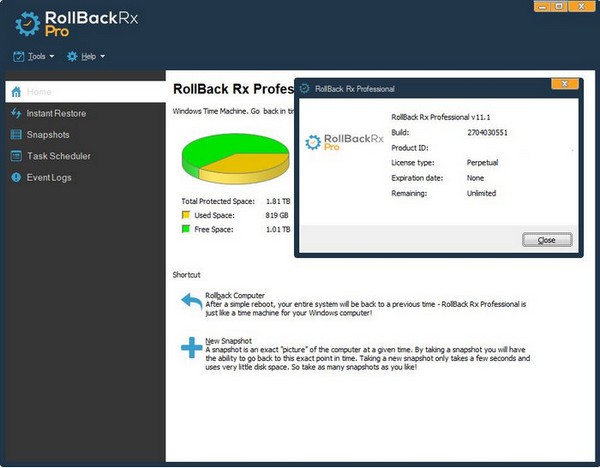 rollback rx pro(系统还原工具) 电脑版